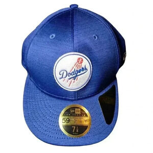 Los Angeles Dodgers New Era 59fifty Clubhouse Fitted hat cap Royal Blue 7 1/8
